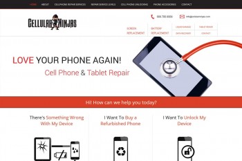 Kitchener Waterloo Website Design - Cellular Ninjas