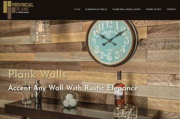 Kitchener Waterloo Website Design - Provincial Plank