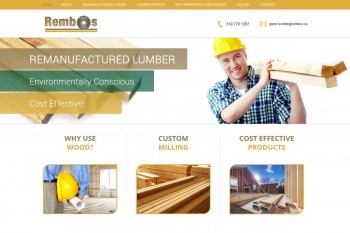 Kitchener Waterloo Website Design - Rembos Lumber