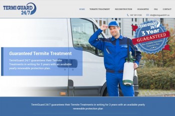 Kitchener Waterloo Website Design - Termiguard 247