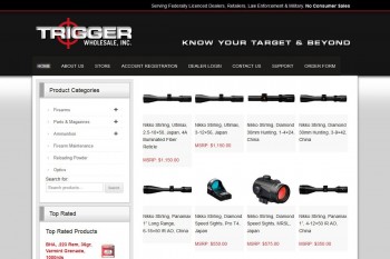 Kitchener Waterloo Website Design - Trigger Wholesale