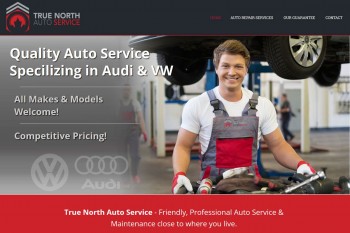 Kitchener Waterloo Website Design - True North Automotive